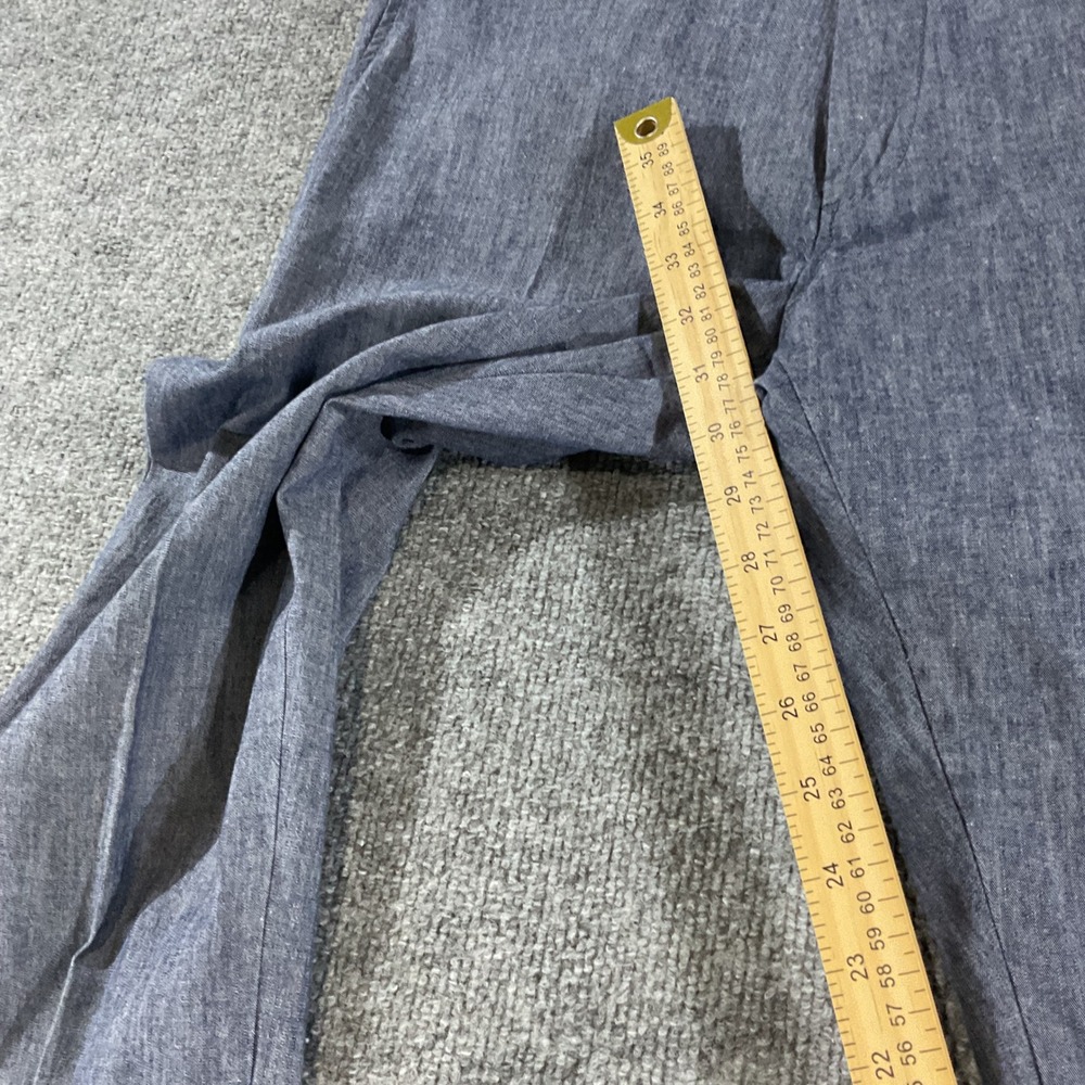 J.Crew 484 Slim Fit Stretch Pants Mens 32x32 Blue Heathered Chino Trousers - Picture 10 of 12